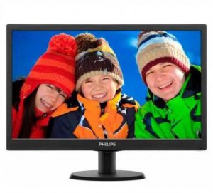  Philips 18.5" 193V5LSB2 Glossy-Black