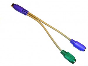  PS/2 to 2 PS/2 splitter